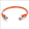 C2G 3ft Cat6 networking cable Orange 35.8" (0.91 m) S/FTP (S-STP)1