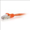 C2G 3ft Cat6 networking cable Orange 35.8" (0.91 m) S/FTP (S-STP)2