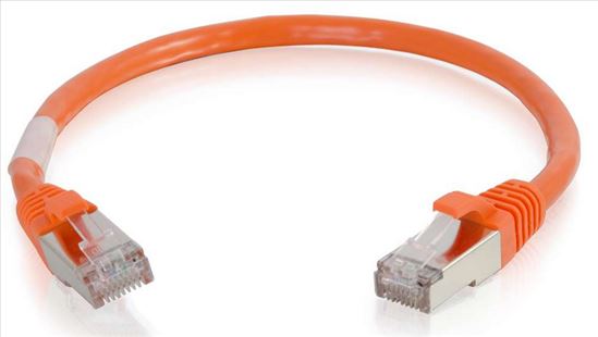 C2G 35ft. Cat6 RJ-45 networking cable Orange 419.7" (10.7 m) S/FTP (S-STP)1