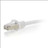 C2G 1ft Cat6 STP networking cable White 11.8" (0.3 m) U/FTP (STP)1