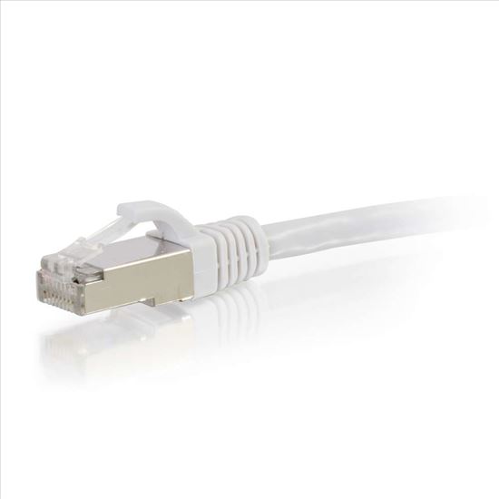 C2G 1ft Cat6 STP networking cable White 11.8" (0.3 m) U/FTP (STP)1