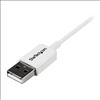 StarTech.com 1m USB 2.0 A/Micro-B m/m USB cable 39.4" (1 m) USB A Micro-USB B White2