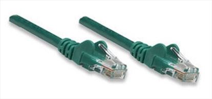 Intellinet 325912 networking cable Green 19.7" (0.5 m) Cat5e U/UTP (UTP)1