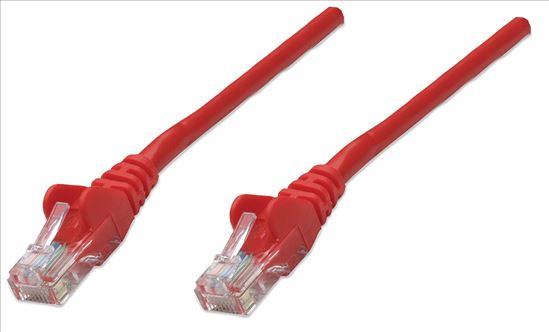 Intellinet RJ-45, 1.5m, Cat5e, UTP networking cable Red 59.1" (1.5 m) U/UTP (UTP)1