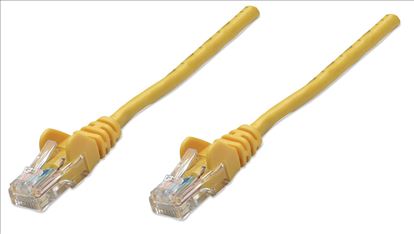 Intellinet Cat5e UTP, 2m networking cable Yellow 78.7" (2 m) U/UTP (UTP)1