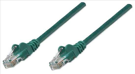 Intellinet Cat5e, UTP, 3m networking cable Green 118.1" (3 m) U/UTP (UTP)1