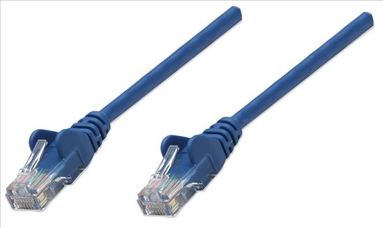 Intellinet 0.5m Cat6 networking cable Blue 19.7" (0.5 m) U/UTP (UTP)1