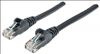 Intellinet 1m Cat6 networking cable Black 39.4" (1 m) U/UTP (UTP)1