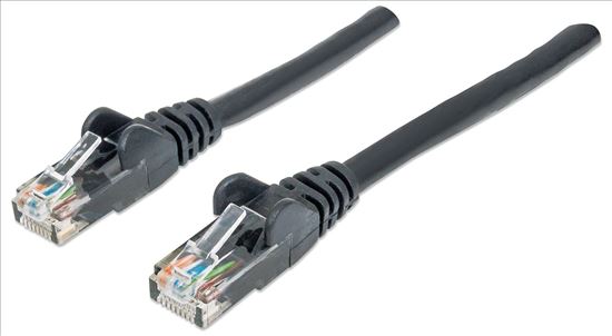 Intellinet 1m Cat6 networking cable Black 39.4" (1 m) U/UTP (UTP)1