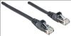 Intellinet 1m Cat6 networking cable Black 39.4" (1 m) U/UTP (UTP)2