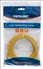 Intellinet Cat6 UTP, 1.5m networking cable Yellow 59.1" (1.5 m) U/UTP (UTP)5