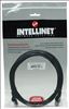 Intellinet 2m Cat6 networking cable Black 78.7" (2 m) U/UTP (UTP)5