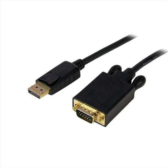 StarTech.com DP2VGAMM10B video cable adapter 118.1" (3 m) DisplayPort VGA (D-Sub) Black1