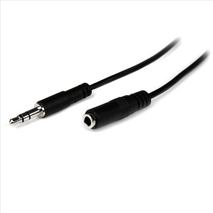 StarTech.com MU2MMFS audio cable 78.7" (2 m) 3.5mm Black1