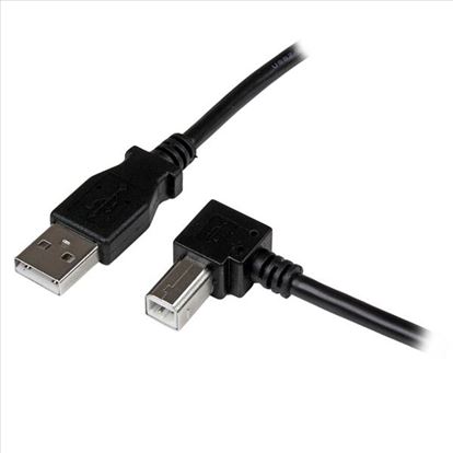 StarTech.com USBAB3MR USB cable 118.1" (3 m) USB 2.0 USB A USB B Black1