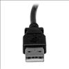 StarTech.com USBAB3MR USB cable 118.1" (3 m) USB 2.0 USB A USB B Black3