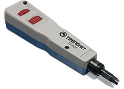 Trendnet TC-PDT Punch Down Tool with 110 and Krone Blade network analyzer Blue, White1