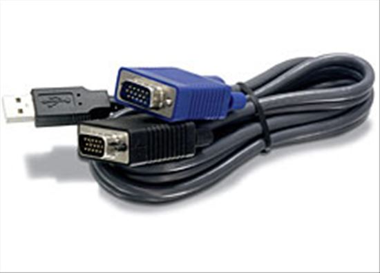 Trendnet TK-CU15 KVM cable Black 177.2" (4.5 m)1