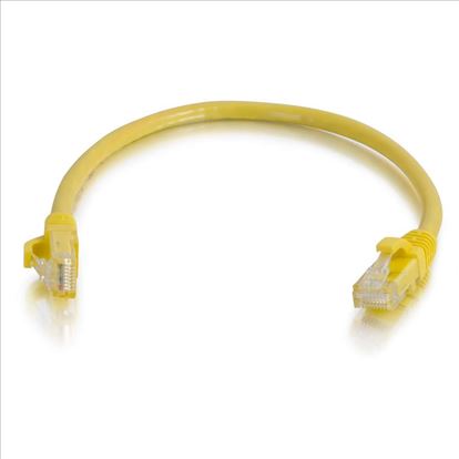 C2G 6" Cat5e networking cable Yellow 5.91" (0.15 m) U/UTP (UTP)1