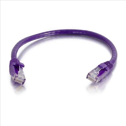 C2G 6" Cat5e networking cable Purple 5.91" (0.15 m) U/UTP (UTP)1