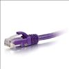 C2G 6" Cat5e networking cable Purple 5.91" (0.15 m) U/UTP (UTP)2