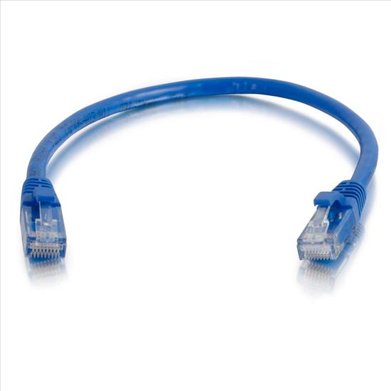 C2G 6" Cat6 networking cable Blue 5.91" (0.15 m) U/UTP (UTP)1