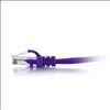 C2G 6" Cat6 networking cable Purple 5.91" (0.15 m) U/UTP (UTP)4