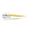 C2G 6" Cat6 networking cable Yellow 5.91" (0.15 m) U/UTP (UTP)2