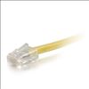 C2G 6" Cat6 networking cable Yellow 5.91" (0.15 m) U/UTP (UTP)4