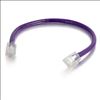 C2G 6" Cat6 networking cable Purple 5.91" (0.15 m) U/UTP (UTP)1