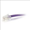 C2G 6" Cat6 networking cable Purple 5.91" (0.15 m) U/UTP (UTP)2