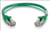 C2G 6" Cat6 STP networking cable Green 5.91" (0.15 m) U/FTP (STP)1