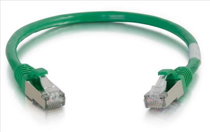 C2G 6" Cat6 STP networking cable Green 5.91" (0.15 m) U/FTP (STP)1