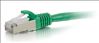 C2G 6" Cat6 STP networking cable Green 5.91" (0.15 m) U/FTP (STP)2