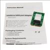 StarTech.com MSAT2SAT3 interface cards/adapter Internal SATA3