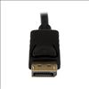 StarTech.com DP2DVIMM6BS video cable adapter 70.9" (1.8 m) DisplayPort DVI-D Black2