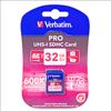 Verbatim SDHC 32GB Class 102