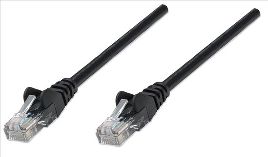 Intellinet RJ-45, M/M, 15m networking cable Black 590.6" (15 m) Cat5e U/UTP (UTP)1