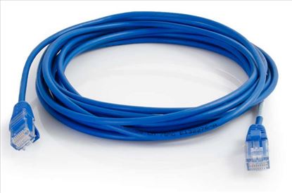 C2G 0.5ft. Cat5e UTP networking cable Blue 5.91" (0.15 m) U/UTP (UTP)1