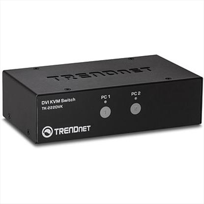 Trendnet TK-222DVK KVM switch Black1