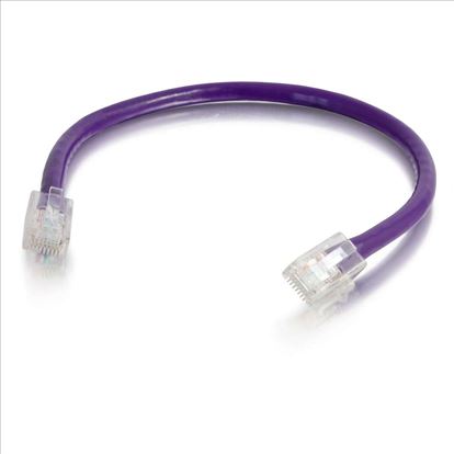 C2G 6" Cat5e networking cable Purple 5.91" (0.15 m) U/UTP (UTP)1