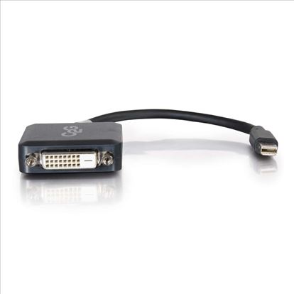 C2G 54311 video cable adapter 7.87" (0.2 m) Mini DisplayPort DVI-D Black1