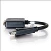 C2G 54321 video cable adapter 7.87" (0.2 m) DisplayPort DVI-D Black2