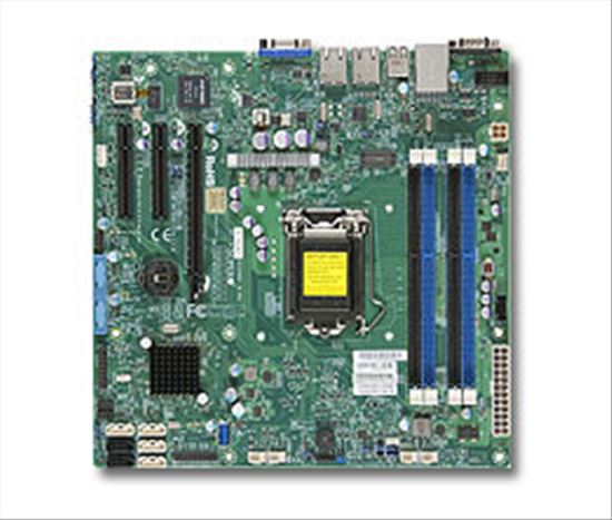 Supermicro X10SLM-F Intel® C224 LGA 1150 (Socket H3) micro ATX1
