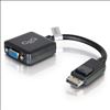 C2G 54323 video cable adapter DisplayPort VGA Black1