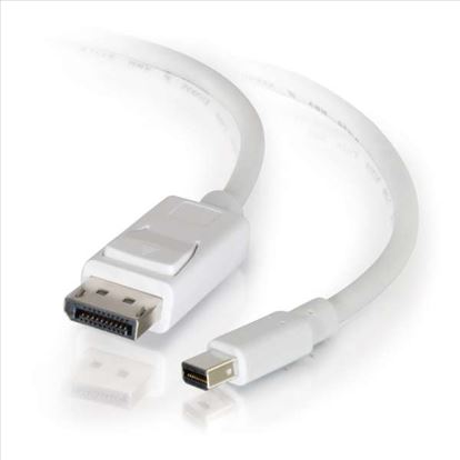 C2G 54299 DisplayPort cable 120.1" (3.05 m) Mini DisplayPort White1