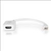 C2G 54314 video cable adapter 7.87" (0.2 m) Mini DisplayPort HDMI White2