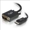 C2G 54329 video cable adapter 72" (1.83 m) DisplayPort DVI-D Black1