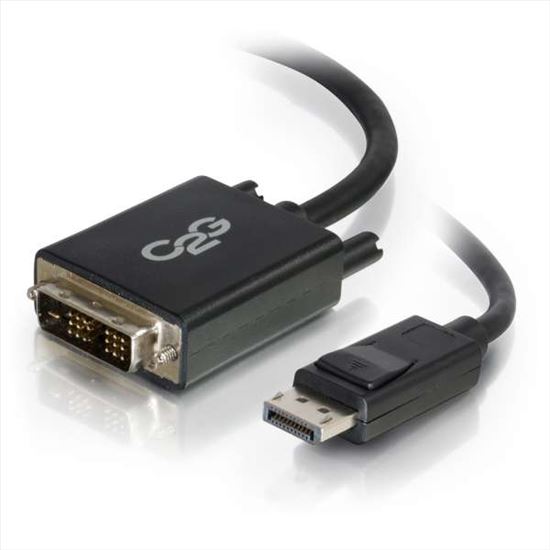 C2G 54329 video cable adapter 72" (1.83 m) DisplayPort DVI-D Black1