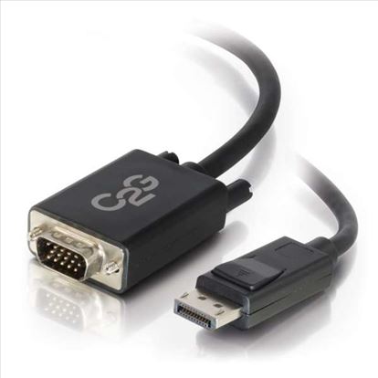 C2G 54332 video cable adapter 72" (1.83 m) DisplayPort VGA (D-Sub) Black1